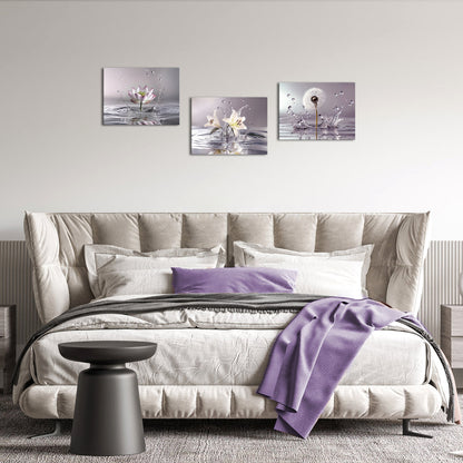 Multiple Water Photography Canvas Prints For Home Decor