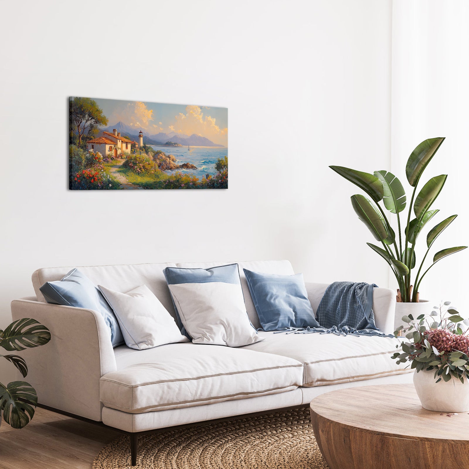 Coastal Landscape Mediterranean Charm