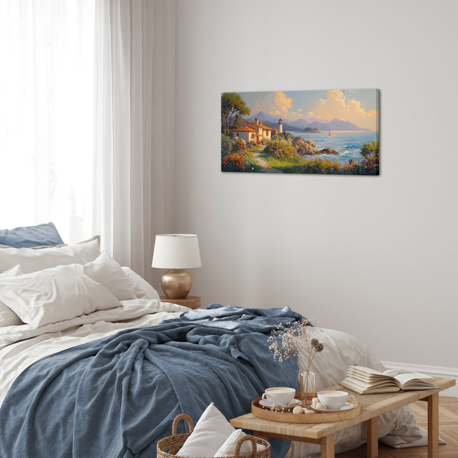 Coastal Landscape Mediterranean Charm