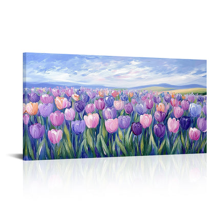 floral canvas art set for living room wall deor