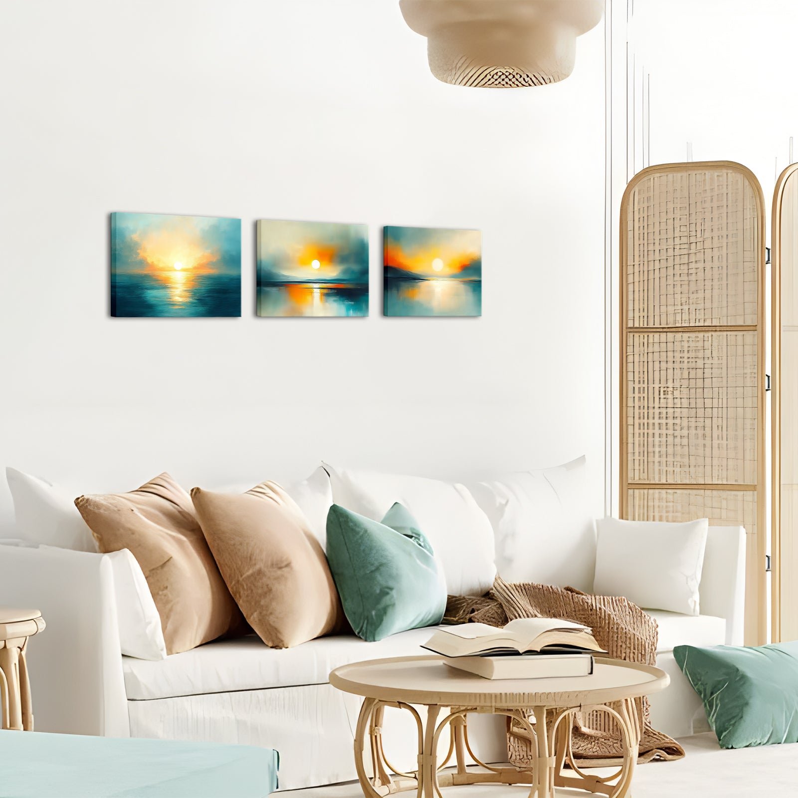 Ocean sunrise best canvas prints