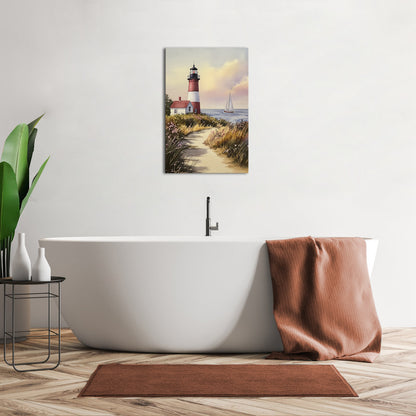 Coastal Serenity Lighthouse