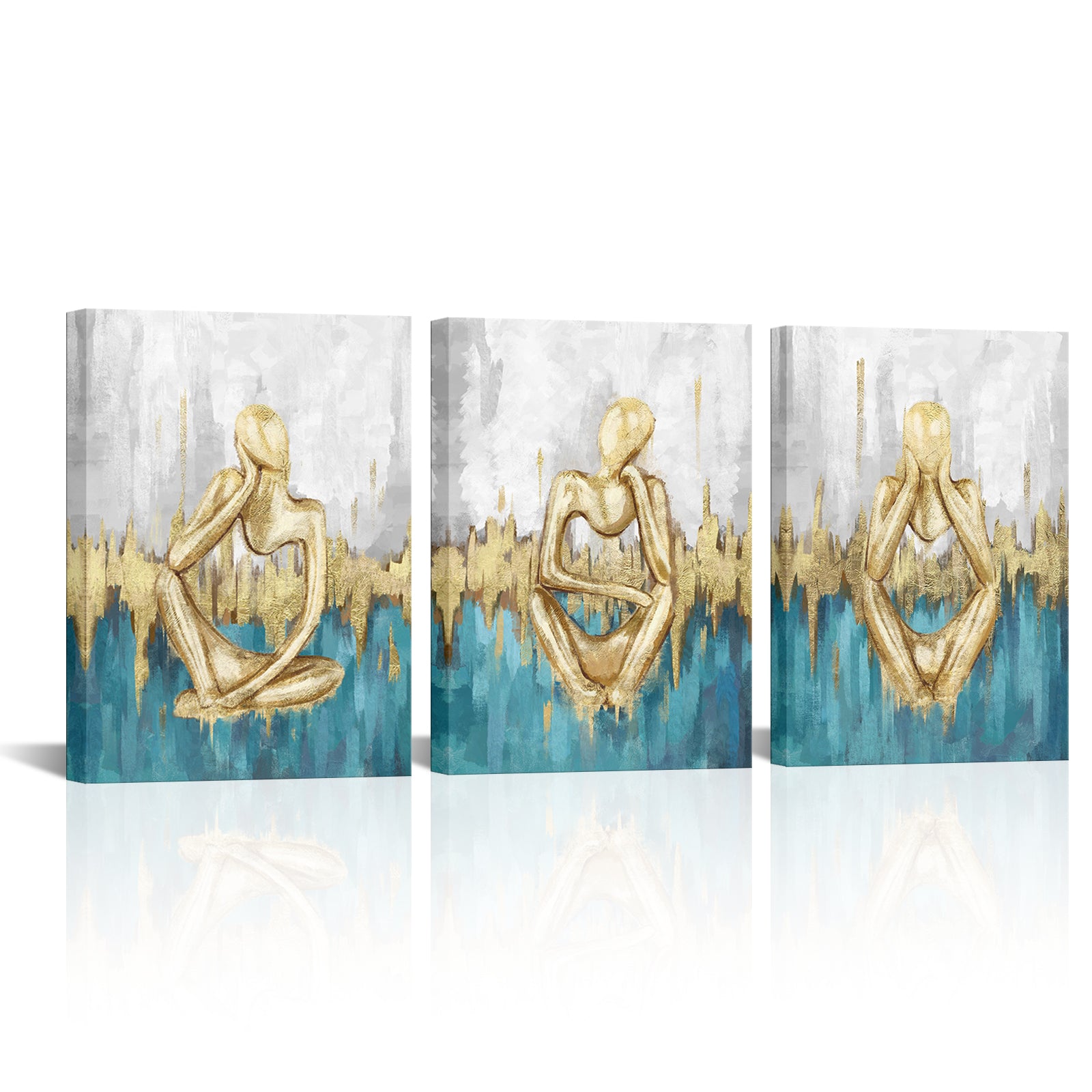 high quality split abstract canvas prints