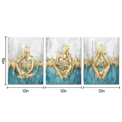high quality split abstract canvas prints