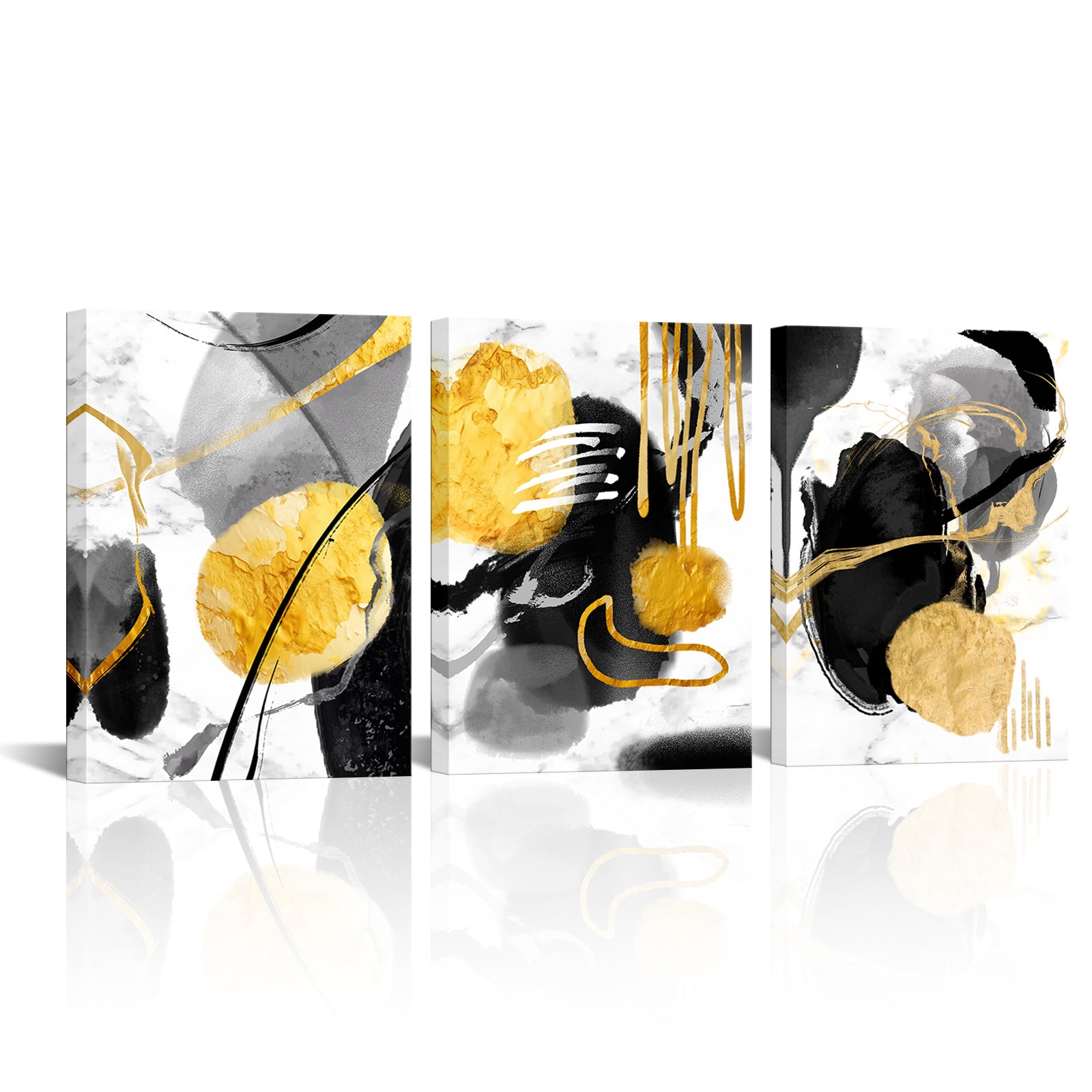 Purchase abstract canvas print art for living room wall