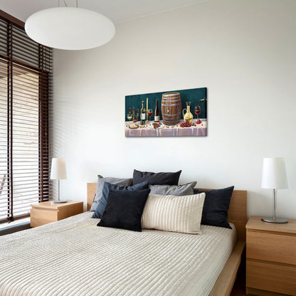 Wine Feast canvas print sale for dining room