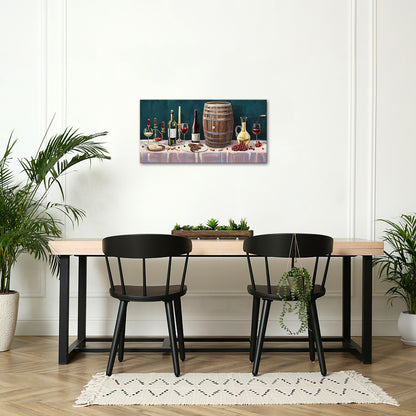 Wine Feast canvas print sale for dining room