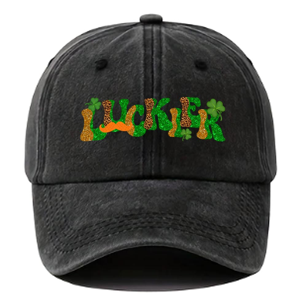 Custom Photo Washed Denim Hat